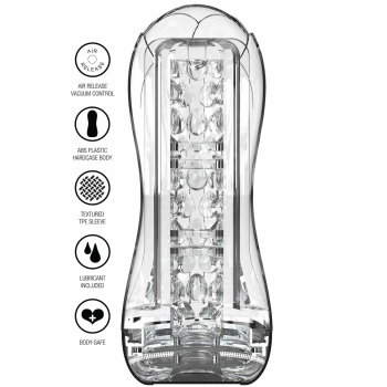 Big Clear Blast Vacuum Stroker
