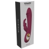 Wibrator króliczek Taygeta silikonowy fuksja USB 21 cm