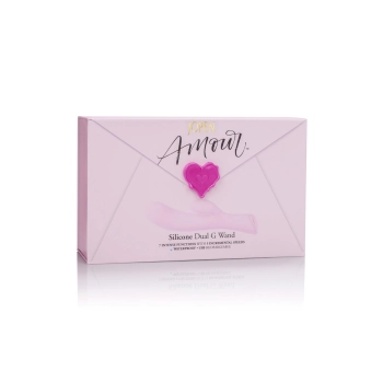 Amour Silicone Dual G Wand Pink