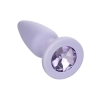 Zestaw korków analnych Crystal Booty Calexotics fioletowy