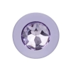 Zestaw korków analnych Crystal Booty Calexotics fioletowy