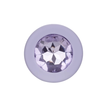 Zestaw korków analnych Crystal Booty Calexotics fioletowy