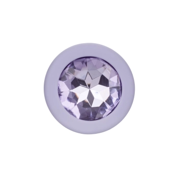 Zestaw korków analnych Crystal Booty Calexotics fioletowy
