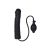 Plug analny pompowany lateksowy Calexotics czarny 24 cm