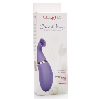 Rechargeable Clitoral Pump Purple