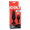 Korek analny pompowany silikonowy Colt XXXL czarny 16 cm