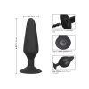 Korek analny pompowany silikonowy Colt XXXL czarny 16 cm