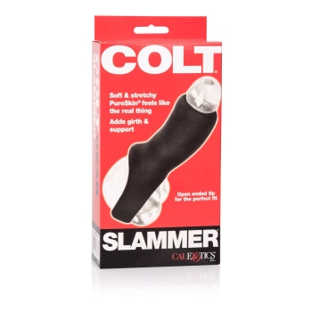 Nakładka na penisa Colt Slammer czarna 10.75 cm