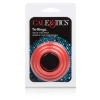 Pierścienie erekcyjne Tri Rings silikonowe czerwone Calexotics