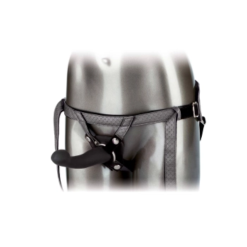 Strap on wibrujący Royal Calexotics szary 7 funkcji