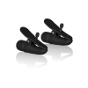Wibrujące klamry na sutki Nipplettes Calexotics czarne 7 cm