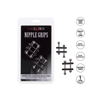 Crossbar Nipple Vices Metal