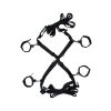 Wiązanie do łóżka Scandal Over the Bed Cross Calexotics czarny 183 cm