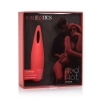 Stymulator łechtaczki Calexotics silikonowy czerwony 12.75 cm
