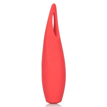 Stymulator łechtaczki Calexotics silikonowy czerwony 12.75 cm