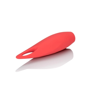 Stymulator łechtaczki Calexotics silikonowy czerwony 12.75 cm