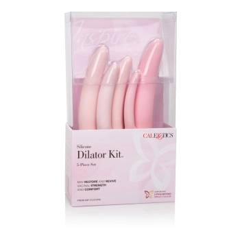 Zestaw dilatorów silikonowych Calexotics Inspire różowy 5 szt