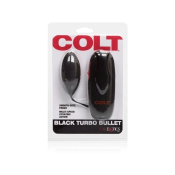 Jajko wibrujące COLT Turbo Bullet czarny 7.5 cm