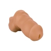 Soft Silicone Stand-To-Pee Caramel skin tone