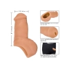 Soft Silicone Stand-To-Pee Caramel skin tone