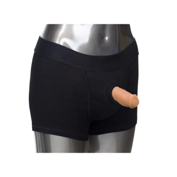 Soft Silicone Stand-To-Pee Caramel skin tone
