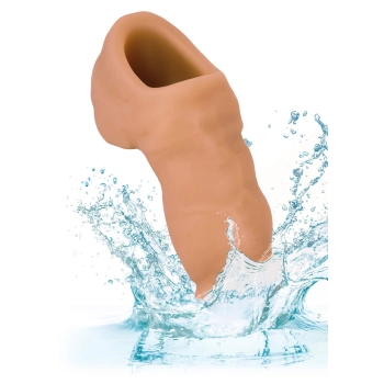Soft Silicone Stand-To-Pee Caramel skin tone