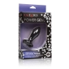 Wibrujący plug analny Calexotics Petite Crystal Probe czarny 9.5 cm