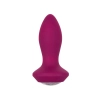 Silikonowy plug wibrujący Power Gem fioletowy 95 cm