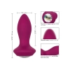 Silikonowy plug wibrujący Power Gem fioletowy 95 cm