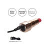 Wibrator mini Calexotics Hide Play szminka czerwona USB 7.5 cm
