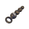 Koraliki analne silikonowe Calexotics fioletowe 11,5 cm
