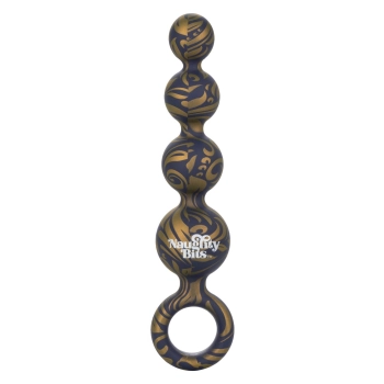 Koraliki analne silikonowe Calexotics fioletowe 11,5 cm