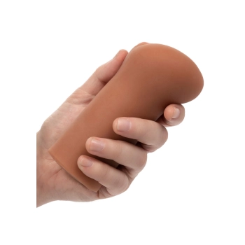 Masturbator Boundless Vulva TPE karmelowy 14 cm wodoodporny