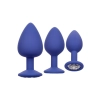 Cheeky Gems 3 Pcs Purple