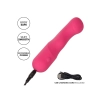 Wibrator silikonowy Pixies Curvy różowy USB 10,75 cm