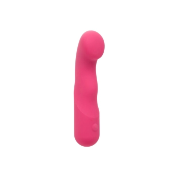 Wibrator silikonowy Pixies Curvy różowy USB 10,75 cm
