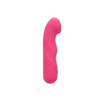 Wibrator silikonowy Pixies Curvy różowy USB 10,75 cm