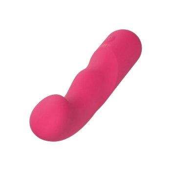 Wibrator silikonowy Pixies Curvy różowy USB 10,75 cm