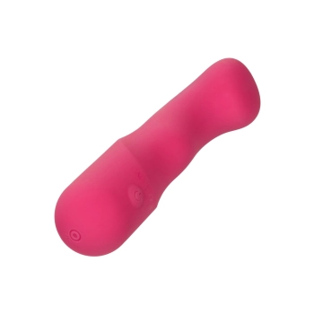 Wibrator silikonowy Pixies Curvy różowy USB 10,75 cm