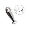 Star Fucker Glider Plug Silver