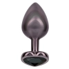 Korek analny Diamond Heart Large Calexotics srebrny 7 cm