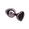 Korek analny Diamond Heart Large Calexotics srebrny 7 cm
