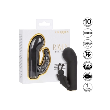 Raven Butterfly Black