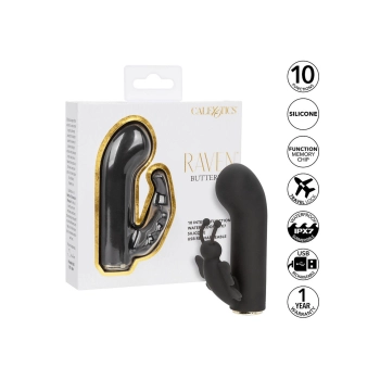 Raven Butterfly Black