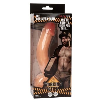Dildo realistyczne Working Stiff The Delivery Man jasny odcień skóry