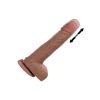 Wibrator realistyczny Thrusting Jack Hammer Calexotics karmelowy 21 cm