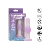 Silikonowy wibrujący korek analny Calexotics Lavender Haze fioletowy