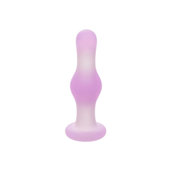 Silikonowy wibrujący korek analny Calexotics Lavender Haze fioletowy