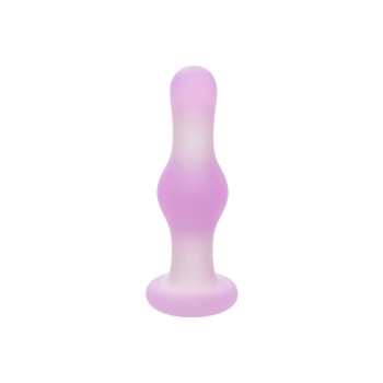 Silikonowy wibrujący korek analny Calexotics Lavender Haze fioletowy