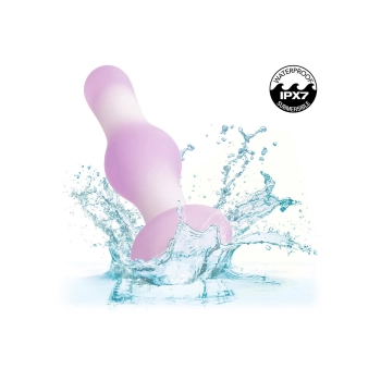 Silikonowy wibrujący korek analny Calexotics Lavender Haze fioletowy